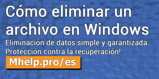 Cómo eliminar un archivo en Windows