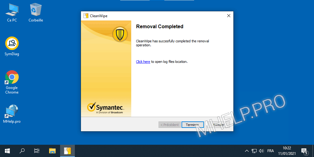 clean wipe symantec 14.3 download