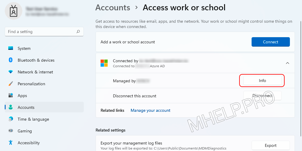 Microsoft Intune применение политики на Windows устройстве используя аккаунт Windows